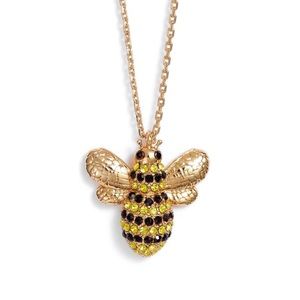 β οΈ kate spade Pave Bee Necklace NWT